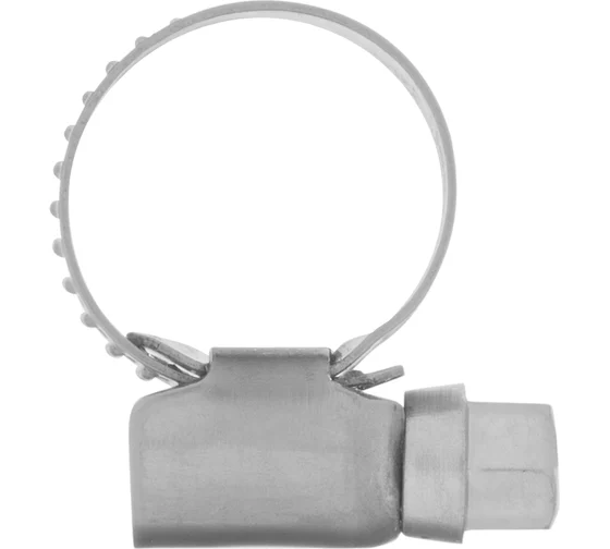 Хомут металл. стандарт болт креп 10-16мм ширина 9мм Сибртех