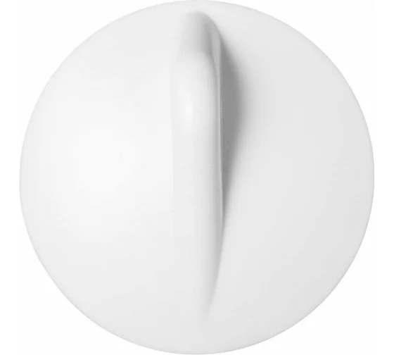 Пробка для ванн, раковин d 45мм белая