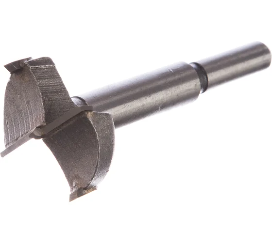 Сверло Форстнера по дереву, 35 мм, цилиндрический хвостовик// Сибртех