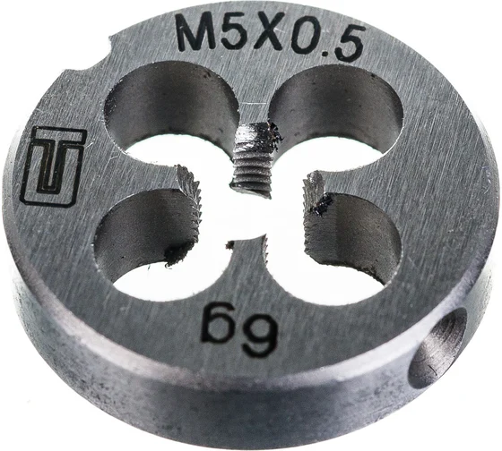 Плашка М5х0,5мм Сибртех