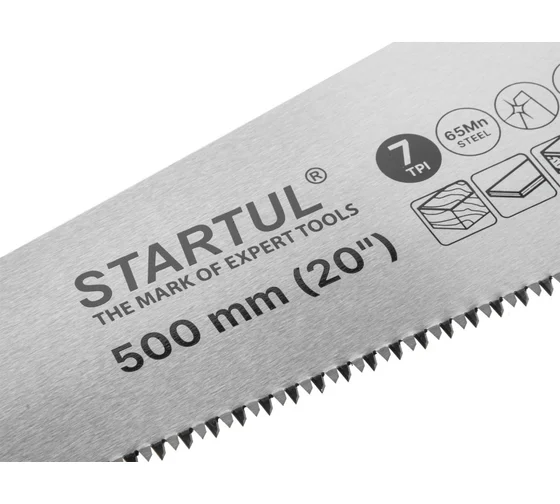 Ножовка по дереву 500 мм (7TPI) STARTUL MASTER