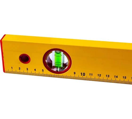 Уровень алюминиевый 1500 мм (3 глазка с линейкой) SANTOOL