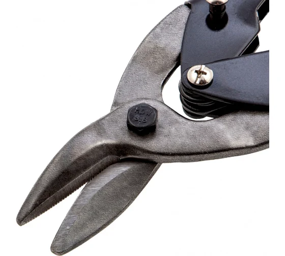 Ножницы по металлу 250мм правые, обрезиненные рукоятки// Matrix