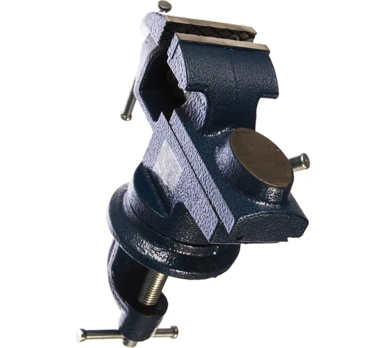 Тиски слесарные настольн. поворотн. 50мм // Сибртех