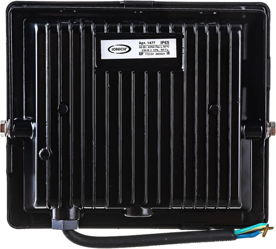 Прожектор светодиодный 50Вт 865-BL-IP65 IONICH