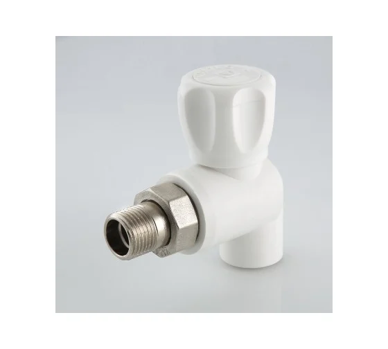 Клапан угловой PPR д/подкл. радиатора 20х1/2" VALTEC