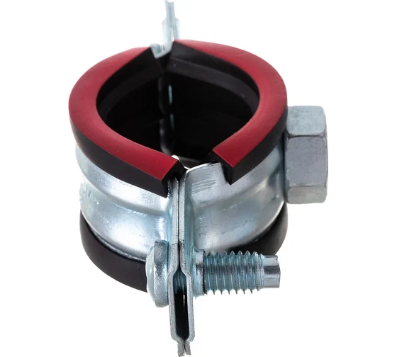 Хомут трубный металлический 3/4" "PREMIUM" (25-28) М8