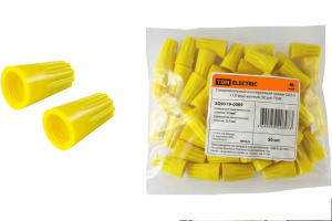 Зажим соед.изолир. СИЗ-4 11мм² желтый TDM