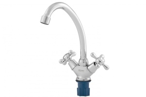 Смеситель д/кух RUSANT латунь, гайка 47-86П