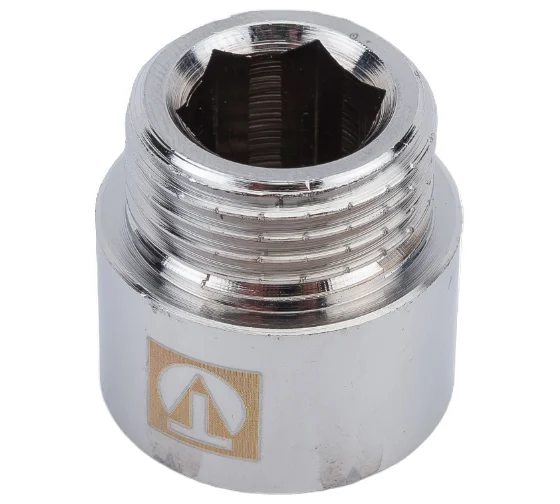 Удлинитель хромированный 15 мм вн. 1/2"  VALTEC