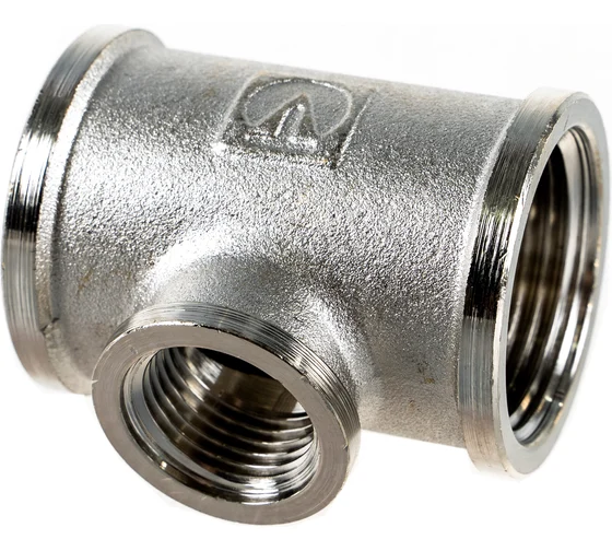 Тройник переходной 1"х1/2"х1" вн-вн-вн. VALTEC