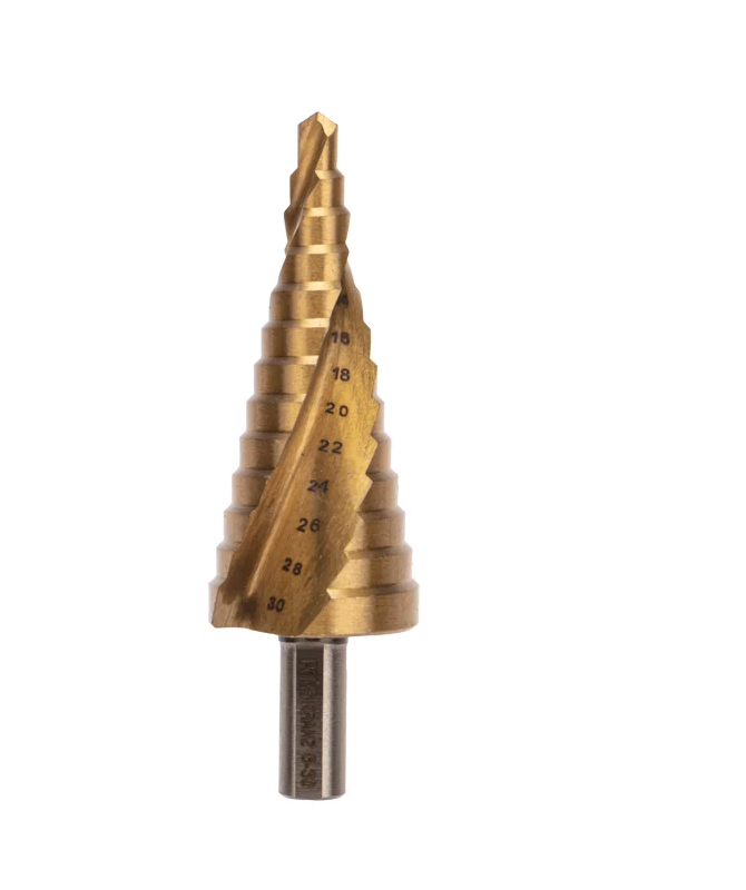 Сверло ступенч. 6-30мм Р6М5-TIN трехгр.хв KRANZ