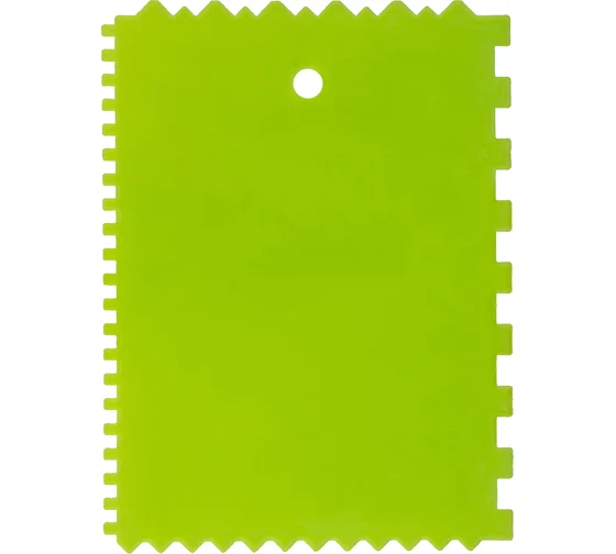 Шпатель для клея пластик. 130х170мм //Сибртех