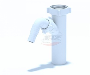 Отвод стир.машины 1 1/2"*40 M140 "АНИ"