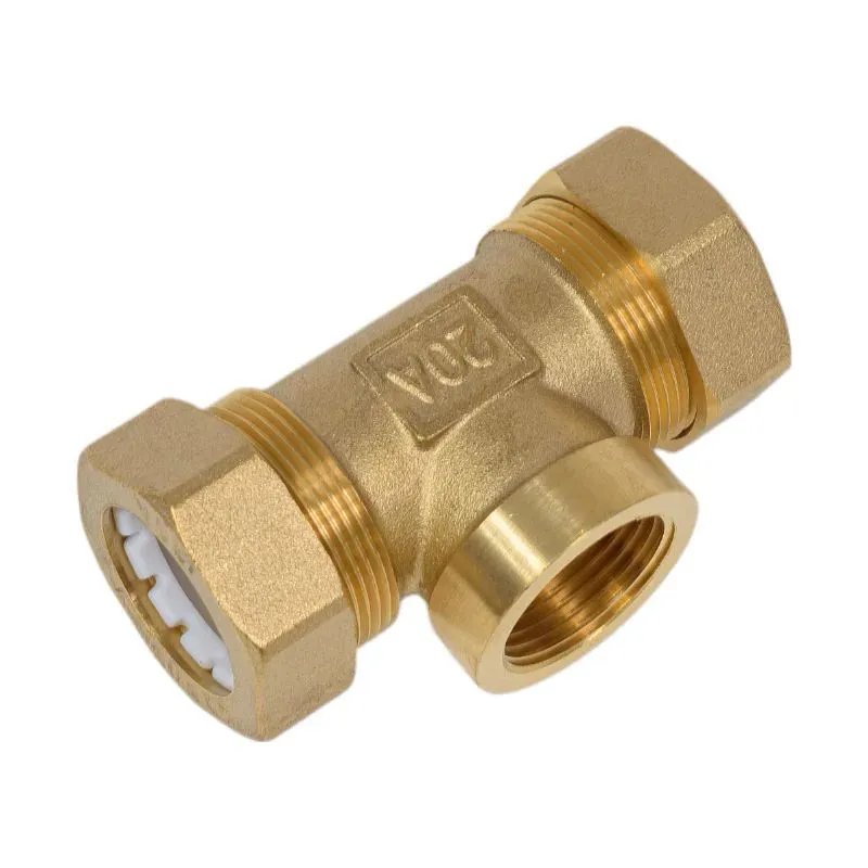 Тройник "труба-ВР-труба" 20*3/4*20мм Кофулсо