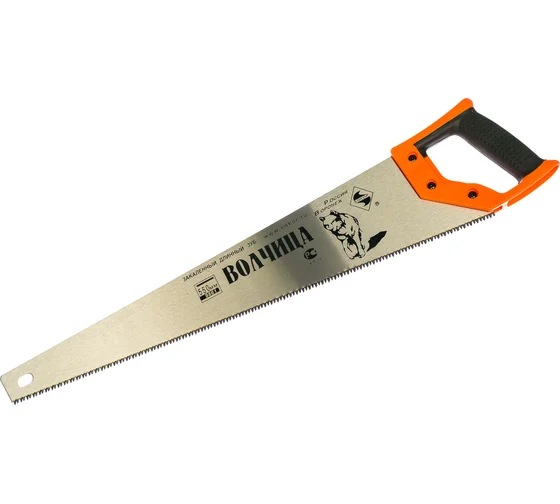 Ножовка "Волчица" 550мм закал.зуб "Энкор"