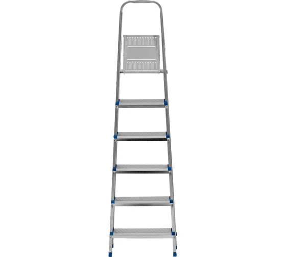 Стремянка 6 ступеней стальная оцинк. Сибртех