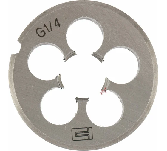 Плашка G 1/4" Сибртех