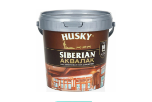 Лак акриловый для дерева HUSKY SIBERIAN 0,9 л 