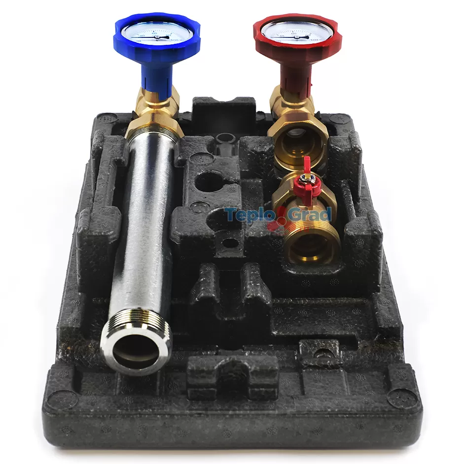 Насос.группа с прямым контуром 1" без насоса TIM