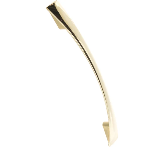 Ручка-скоба Бабочка 128мм 14.151.01 золото