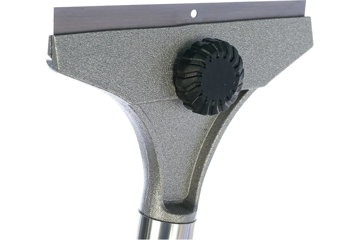 Скребок 100мм фикс.лезвие, удлин. мет.обрез. ручка// Matrix