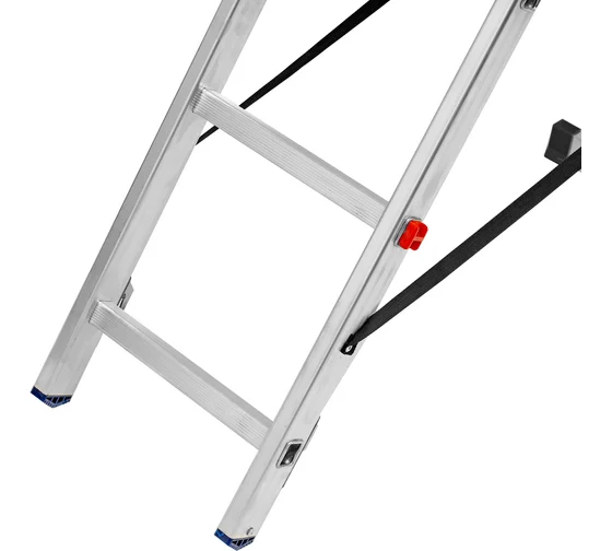 Лестница 2 секции 6 ступеней. алюмин.// Сибртех