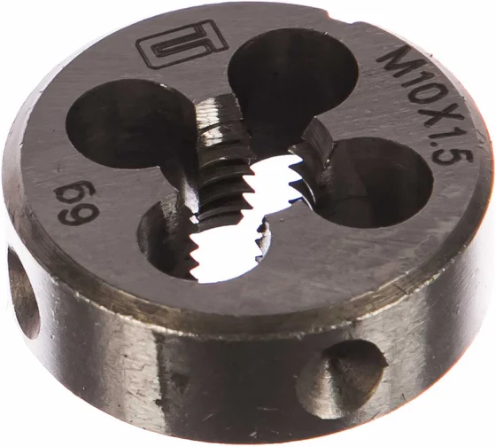 Плашка М10х1,5мм Сибртех