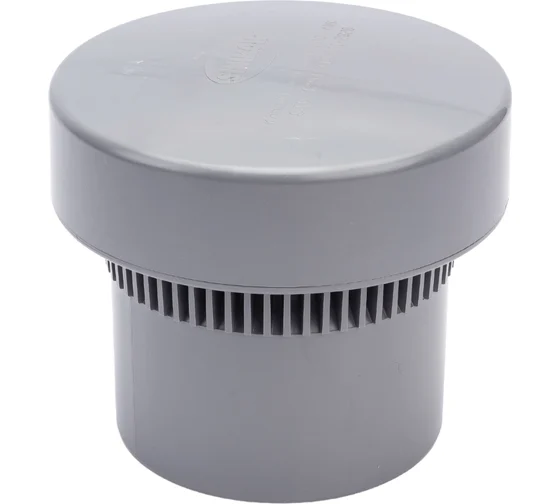 Аэратор (клапан воздушный) АБС D 110 СИНИКОН (серый)