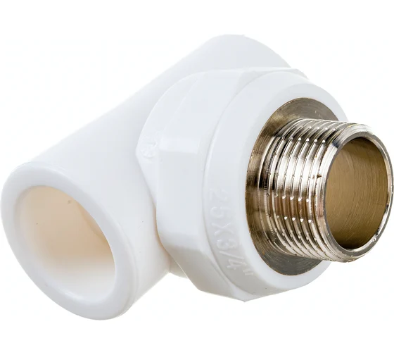 Тройник PPR комб. 25х3/4" нар.резьба VALTEC