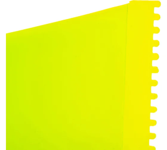 Шпатель для клея пластик. зуб 2х2мм //Сибртех