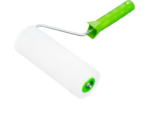 Валик игольч. д/наливных полов 200мм с руч.Сибртех