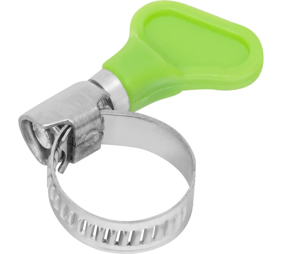 Хомут металл. крепл.ключ 25-40мм Сибртех