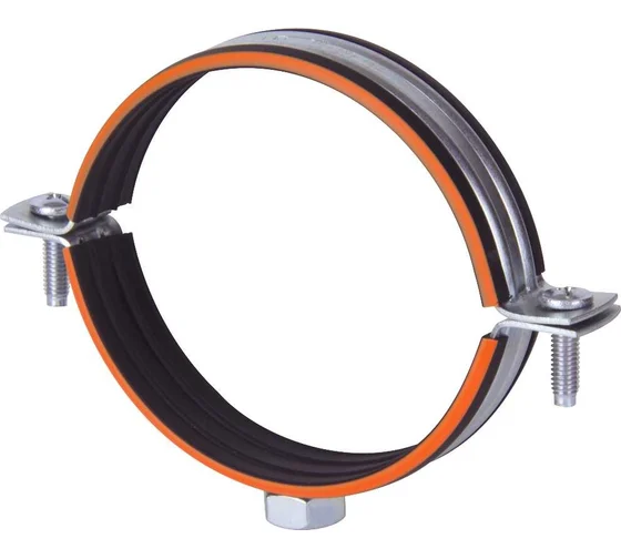 Хомут трубный металлический 4" (108-116) УЦЕНКА 