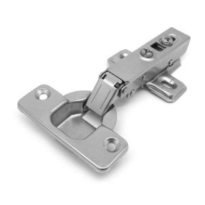 Петля накладная с доводч.1109 Clip on хром 2шт// StahlBuro