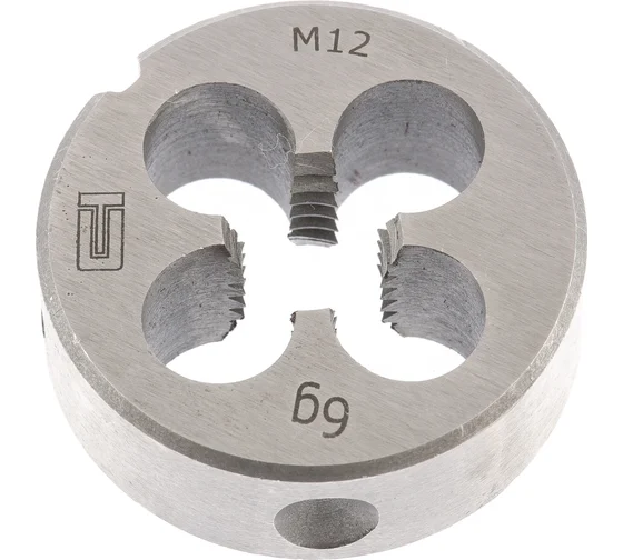 Плашка М12х1,75мм Сибртех