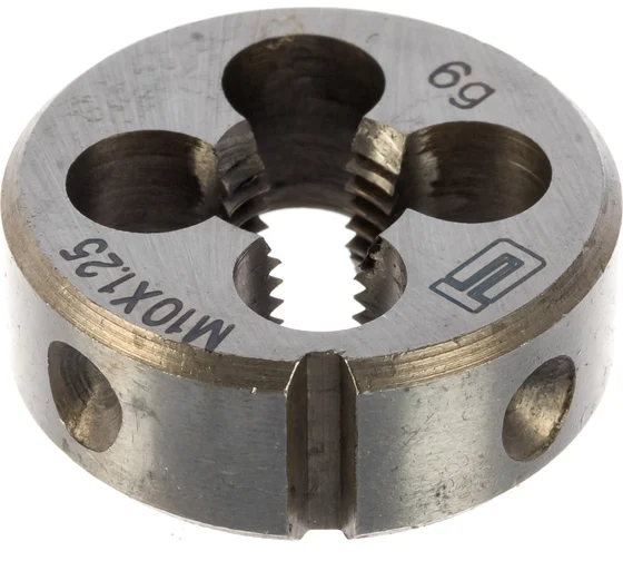 Плашка М10х1,25мм Сибртех