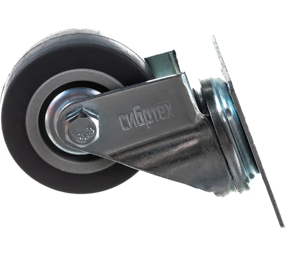 Колесо поворотное 50мм платформенное// Сибртех