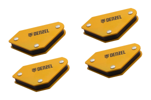 Набор магнитн.фиксаторов д/сварочн.работ 4шт // Denzel