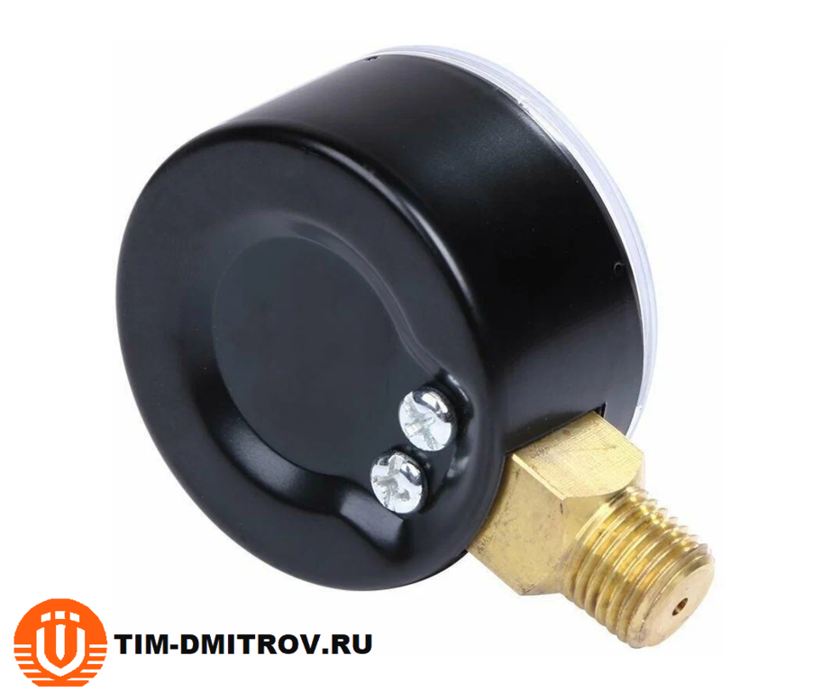 Манометр 1/4" 10 бар радиальный TIM