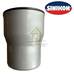 Переход на чугун ПП 125*110 с прокладкой СИНИКОН