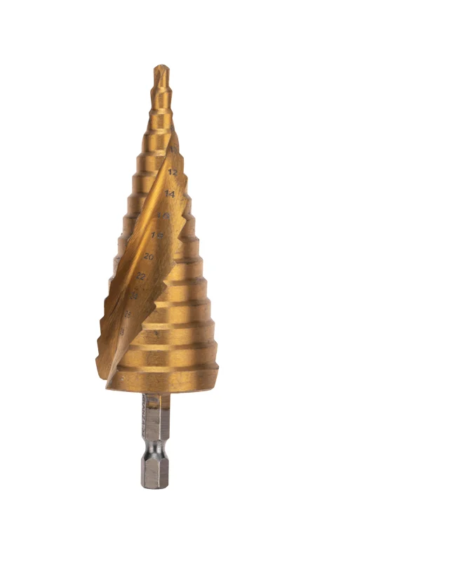 Сверло ступенч. 4-32мм 102мм Р6М5-TIN KRANZ