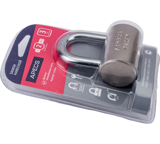 Замок висячий Apecs PDS-32-50