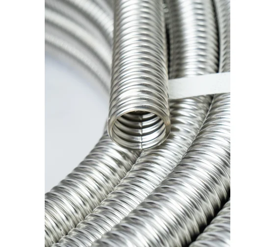 Труба гофр. нерж.сталь отожж. 15мм