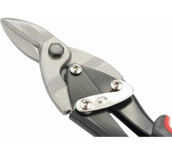 Ножницы по металлу 250мм левые, обрезиненные рукоятки// Matrix