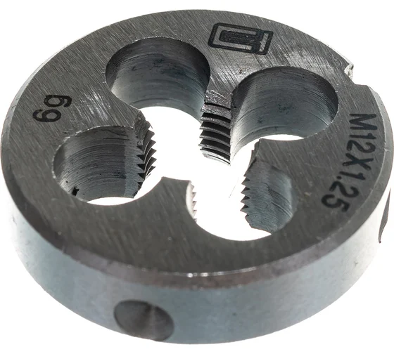 Плашка М12х1,25мм Сибртех