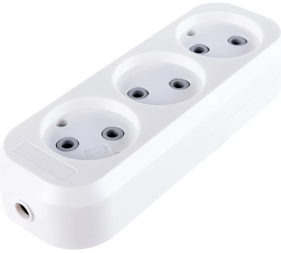 Колодка 3 гн. б/з IONICH