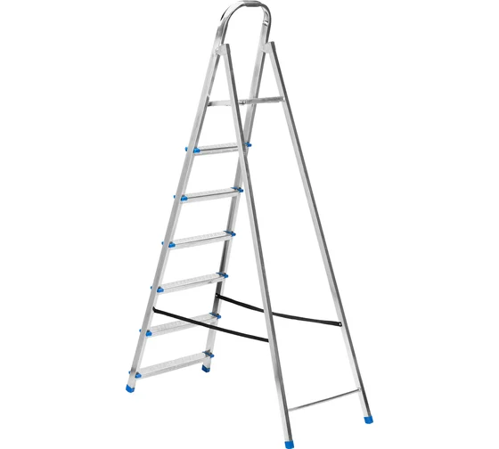 Стремянка 7 ступеней стальная оцинк. Сибртех
