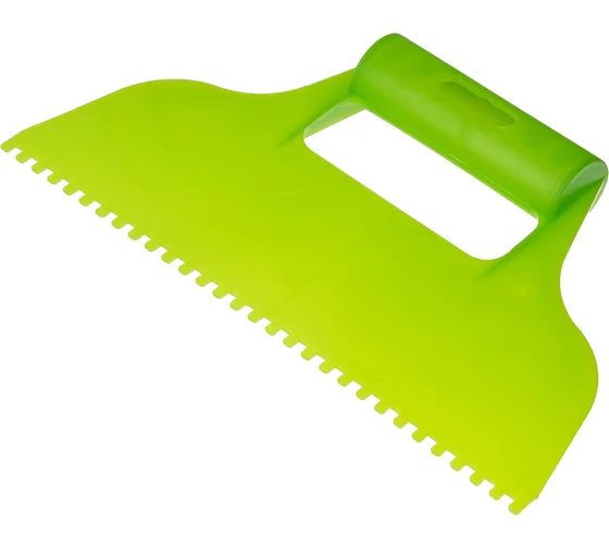 Шпатель для клея пластик. зуб 4х4мм //Сибртех