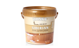 Лак для саун HUSKY SIBERIAN 0,9 л 